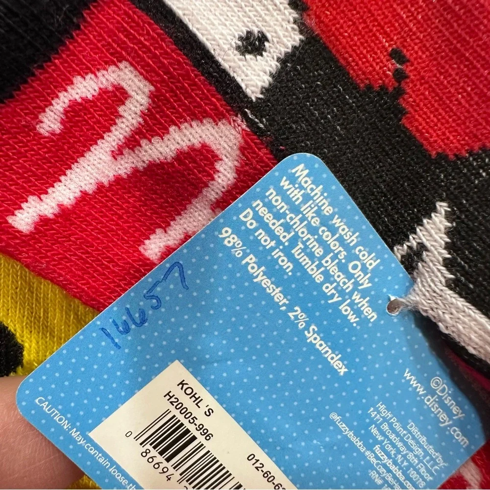 Girl’s Mickey and Minnie Mouse Socks